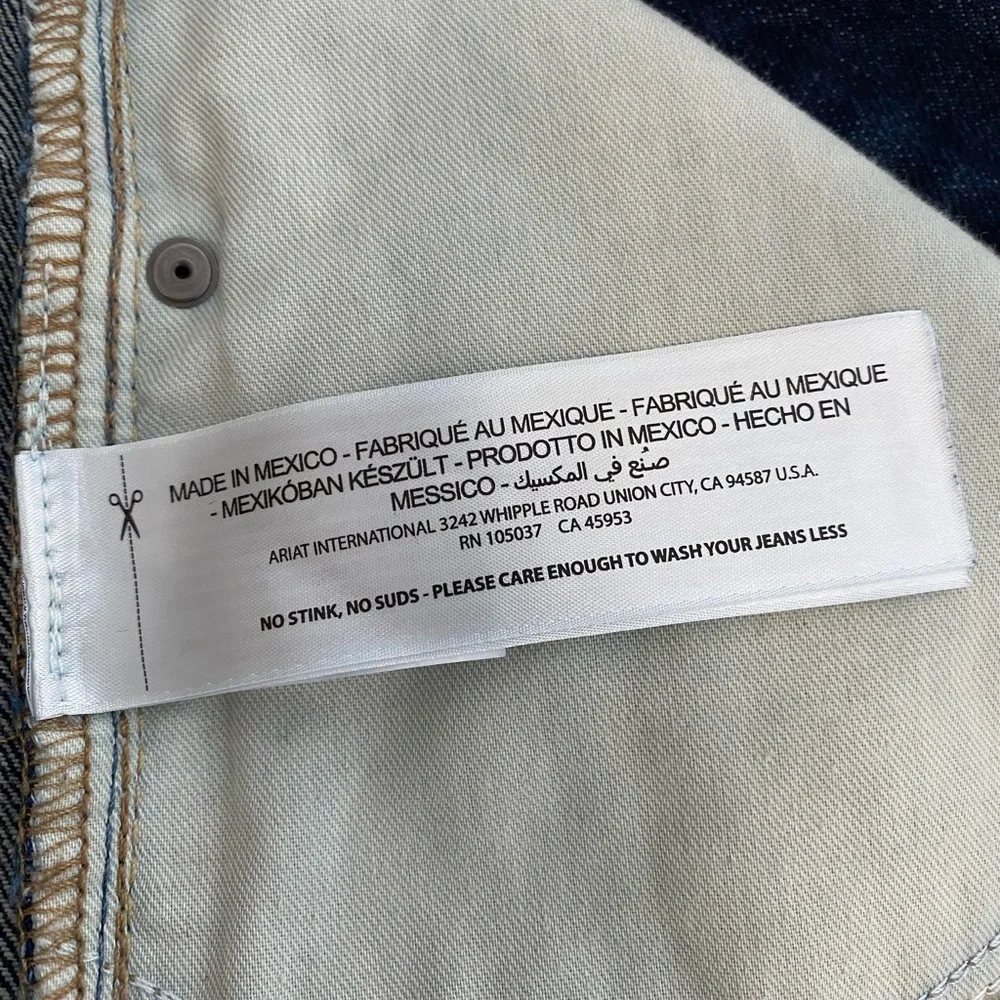 Ariat M4 Legacy Relaxed Fit Boot Cut Jeans Men’s True Size 33/36 Blue NWOT - Picture 7 of 12